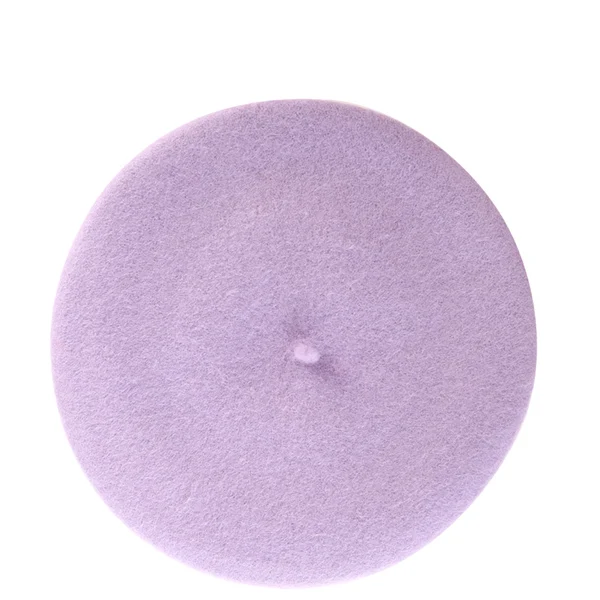 Зимний однотонный вязаный берет, шапка для девочки, шерсть, женская шапка, мягкая, мягкая, для художника - Цвет: Light purple