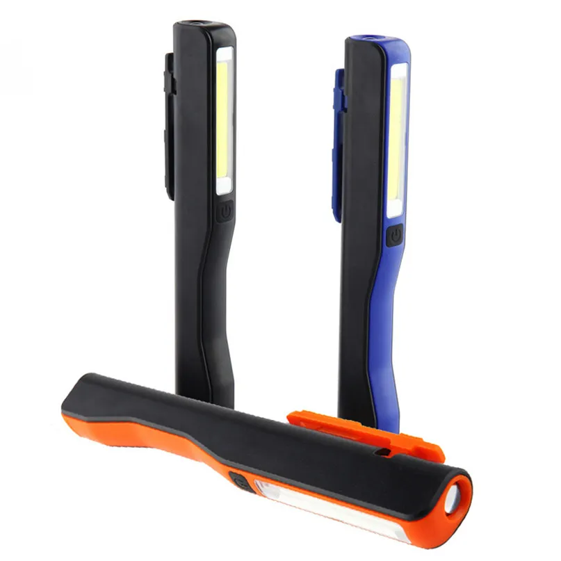 COB Camping Light Mini Portable Pocket Flashlight LED Pen Light Clip Magnet USB Work Inspection Camping Flashlight Torch Lamp #2 (9)