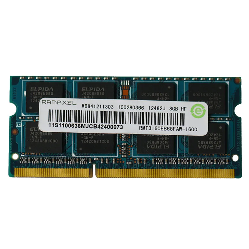 DDR3 1600 8G ультратонкий ноутбук памяти 1,5 V Напряжение