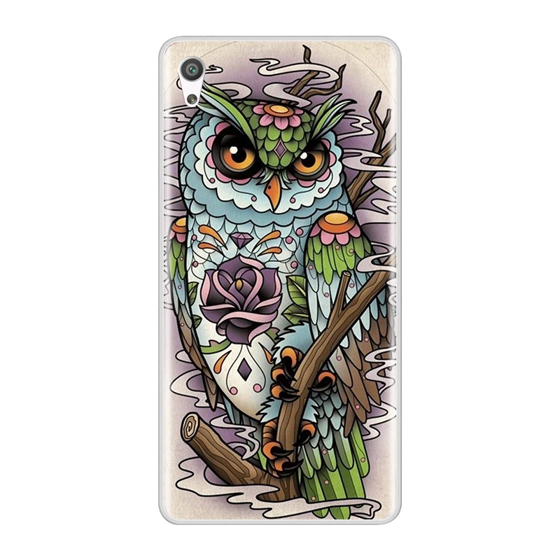 Phone Case For Sony Xperia XA XA1 Ultra Plus Soft Silicone TPU Fashion Flower Painted Back Cover For Sony Xperia XZ Premium Case pouch mobile