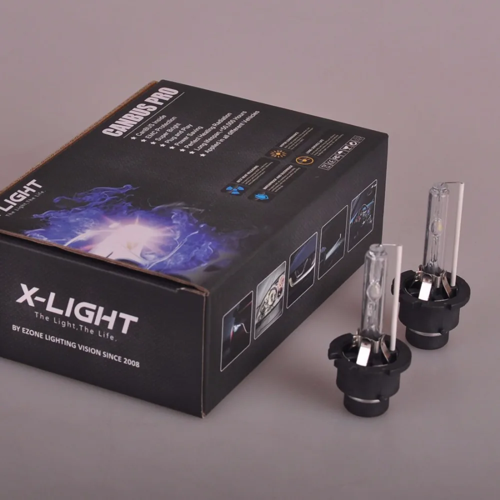 2 x D2S натуральная X-LIGHT ксеноновая лампа Замена для PHILIPS GE или OSRAM 4300 К совместимы 85122 66040 66240 53500 UB