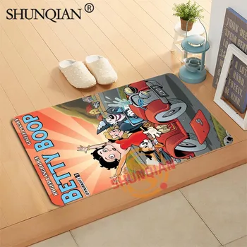 

Betty Boop Cartoons Doormat Custom Your Mats Print slip-resistant Door Mat Floor Bedroom Living Room Rugs 40x60cm 50x80cm