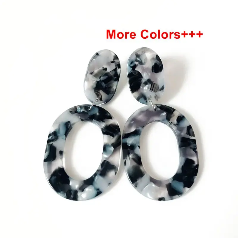 

Free Shipping Geometric New Arrival Popular Hot Sale Resin Sweet Stud Earring
