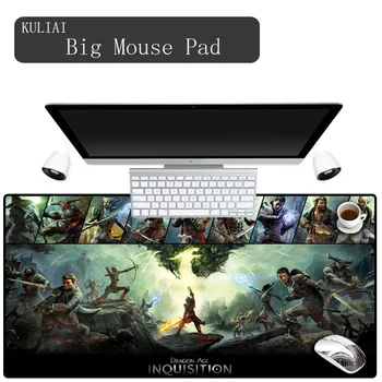 

XGZ Video Game 400X900X3MM XL Large Size Mouse Pad Laptop Dragon Age Wallpaper MousePads Notebook Gamer Rubber Mat for Dota2