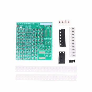 

SMT SMD Component Welding Practice Board Soldering Practice Electronic DIY Kit Dropship