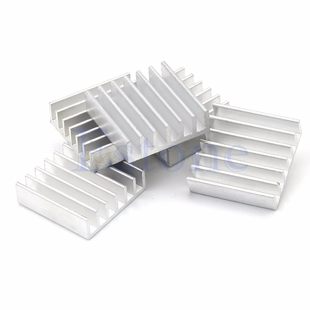 Алюминиевый теплоотвод 5 шт. светодиодный чип памяти IC 14x14x6 мм|heat sink|aluminum heat sinkaluminum