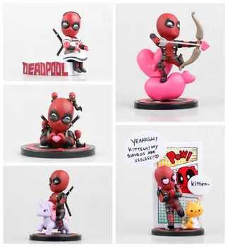 

Deadpool Unicorn Cartoon Model Doll PVC 9cm Game Anime Action Figure for Collection Birthday Gift LZ109
