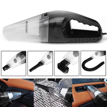 

Car Vacuum Cleaner 150W 12V Portable Handheld Auto Mini Vacuum Cleaner Wet Dry Dual Use Duster Super Suction 5m Cable