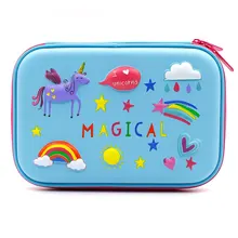 unicorn pencil case Cartoon estuche escolar Kawai pencilcase trousse scolaire stylo etui estojo escolar pen case