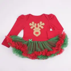 Модная одежда для рождественских кукол, подходит для 50-57 см, силиконовый детский комбинезон, платье, одежда, аксессуары для куклы
