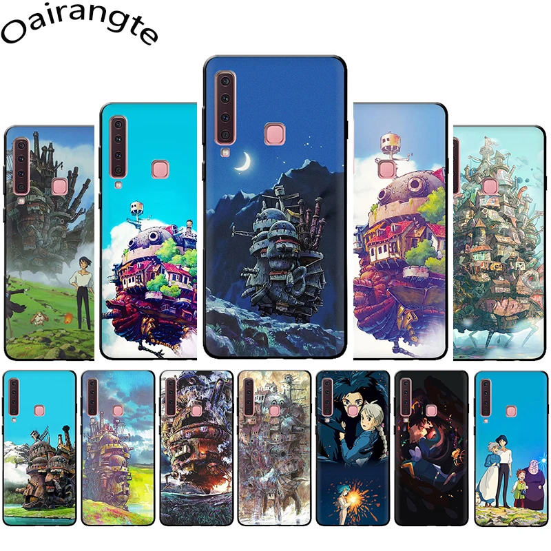 

Howl's Howls Moving Castle Soft Silicone Phone Case for Samsung A3 A5 A6 Plus A7 A8 A9 A10s 20s 30s 40s 50s 60 70 J6