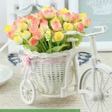 

Party/Wedding Decor 11 styles rattan vase + flowers Spring&Autumn scenery rose artificial flower set home decorate Birthday Gift