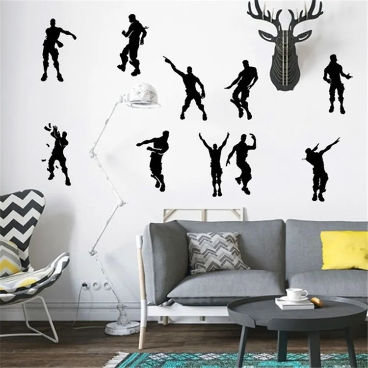 

Fortress Night Sticker Boy Vinyl Wall Paste Game Decorative Painting Wall Decorations Living Room Room Decoration