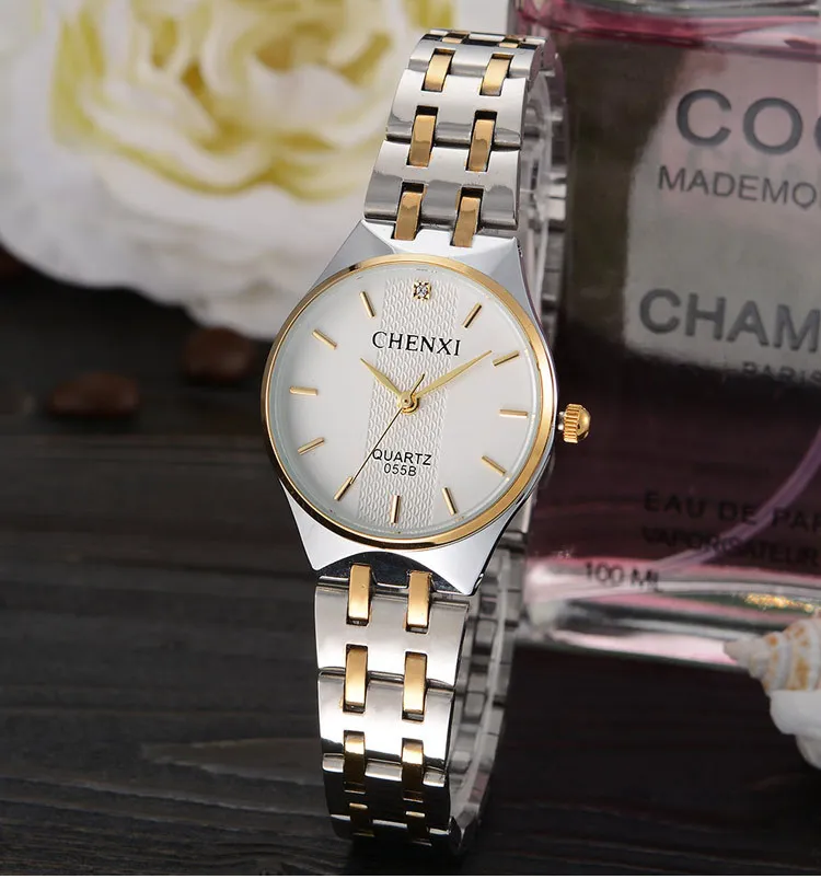 Новое поступление известный бренд для мужчин и женщин платье кварцевые часы CHENXI роскошный стиль часы пара дизайн мода подарок наручные часы