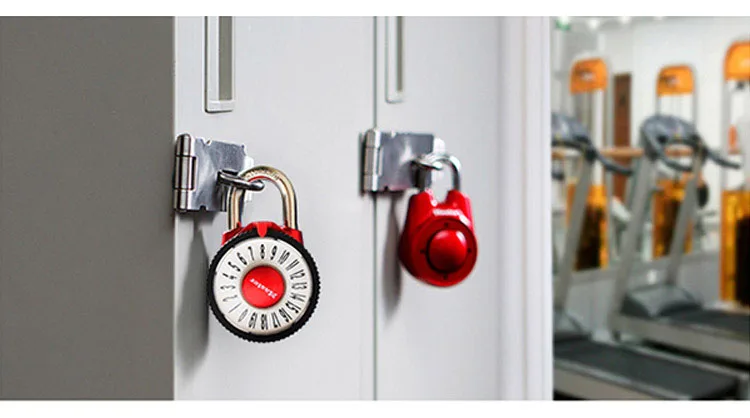 Master Lock Wide Combination Dial Padlock with Aluminum Cover Password Smart for Lock Carousel gym locker lock New style (10)