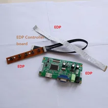 Для N156BGE-EA1 1366X768 плата контроллера монитор экран дисплей комплект VGA EDP светодиодный ЖК-драйвер HDMI DIY 30Pin 15,6"