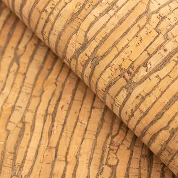 

Cork fabric Strip Natural Cork fabric Vegan waterproof Abrasion resistance fabric portugal cork Cork Textile COF-192