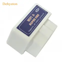 Dehyaton супер OBD2 сканер ELM327 Wi-Fi оборудования V1.5 поддерживает Android/iOS/Windows с PIC18F25K80 ELM 327 Wi-Fi Diesel автомобили