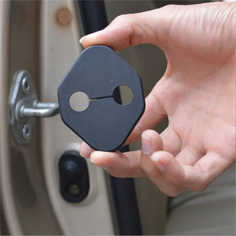 Крышка дверного замка автомобиля декоративная Защитная крышка подходит для TOYOTA RAV4 2013- Camry 2012- Honda Civic Accord 4 шт. в комплекте