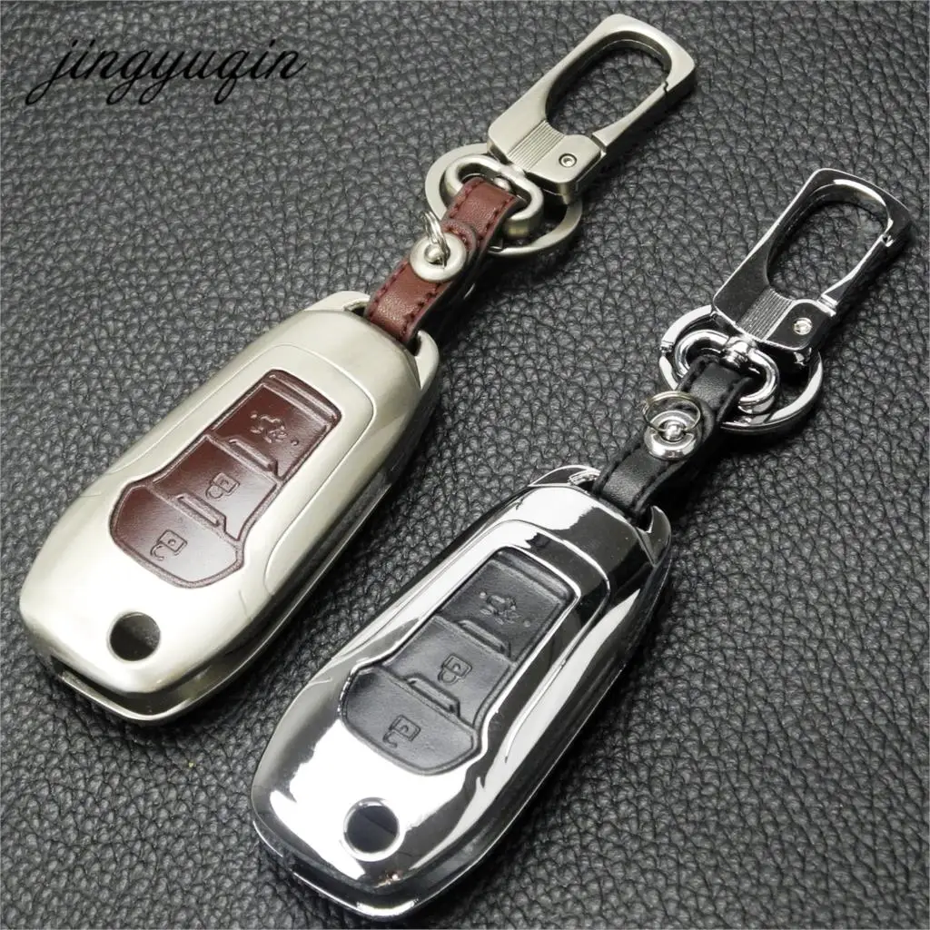 Складной чехол для ключей jingyuqin с дистанционным управлением Ford Focus Mondeo Mustang Explorer 3