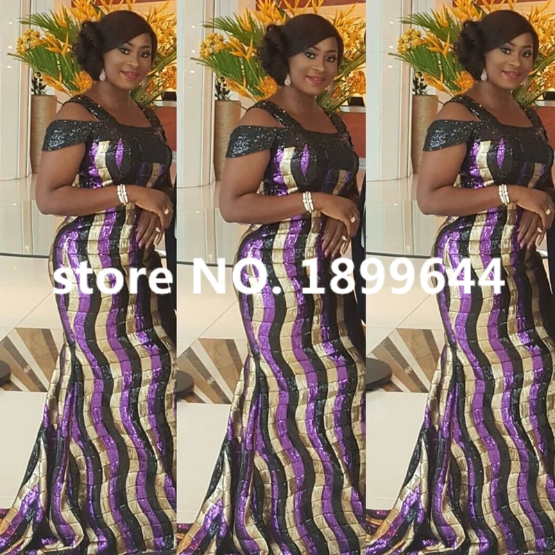sequence fabric gown
