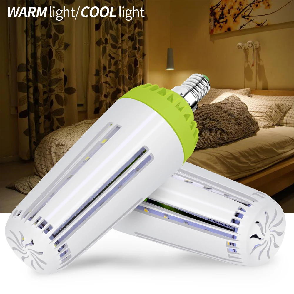 

Corn Lamp E27 LED Bulb 220V No Flicker E14 LED Light Bulb 10W 15W 20W Smart IC 5736 High Power LED Lamp 110V bombillas for Home