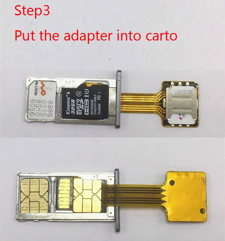 100 шт./лот, гибридный двойной адаптер с двумя sim-картами, micro sd, nano sim, удлинитель для XIAOMI Redmi 3 s, Note 4a, 4x5, 6
