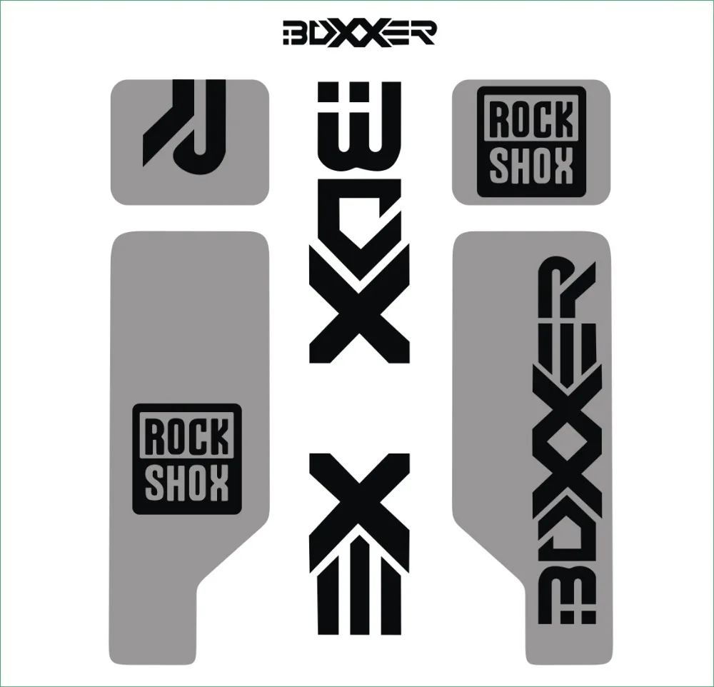 Handmade Front Fork Decals Bicycle Stickers MTB Decorative | Спорт и развлечения