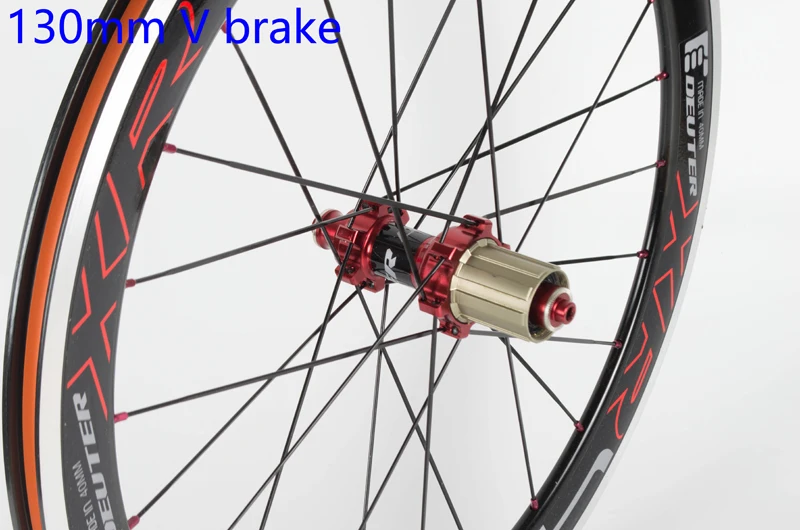 20 дюймов 451 Алюминий сплав колеса велосипеда 16/20 отверстия BMX 10-11 Скорость колеса три размера можно выбрать