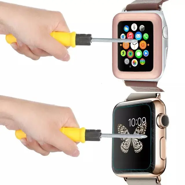 Высококачественная стеклянная пленка цвета розового золота Настоящее