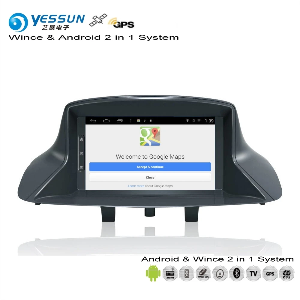 YESSUN для Renault Megane III/Scenic III 2010~ 2013 автомобильный Android радио CD dvd-плеер gps Navi карта навигации Аудио Видео Стерео