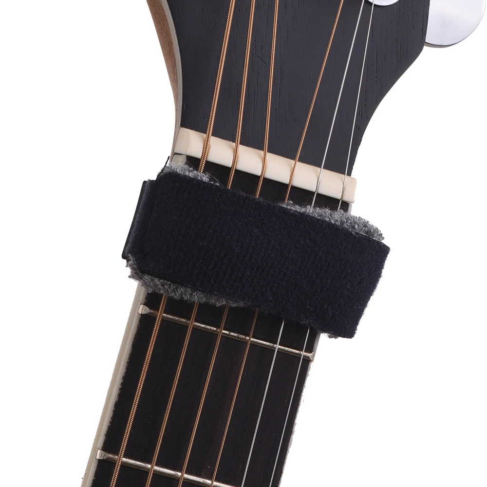 Гитарные лапы струны Mute Muter Fretboard Muting обертывания для 7 струнных акустических