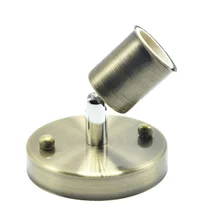 E27 свет гнездо 180 градусов Поворот люстра баз винт светодиодные лампы разъем потолочный светильник держатель высокое Температура сопротивление 1 шт