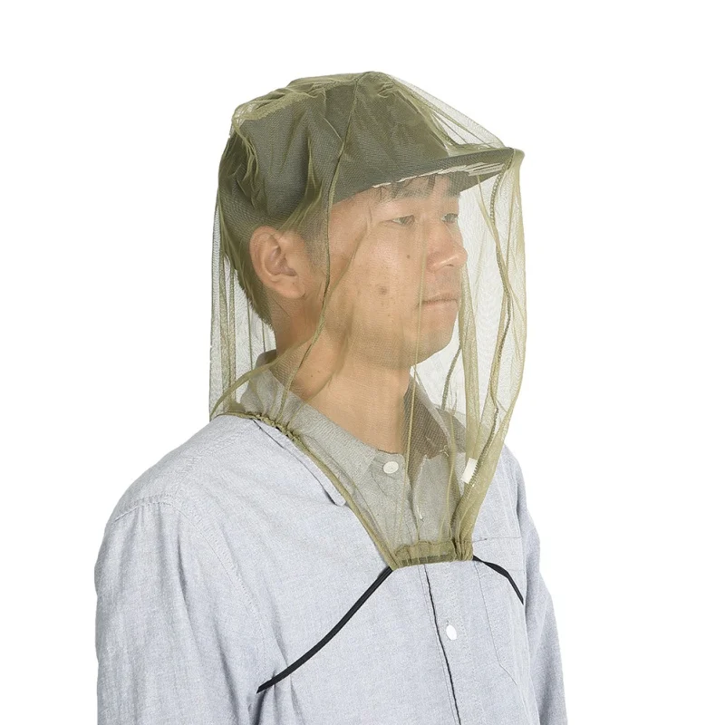 Дикая рыболовная противомоскитная сетка для насекомых, рыболовная шляпа, предотвращающая пчелиная шапка, сетчатая рыболовная Кепка, Солнцезащитная головка для шеи