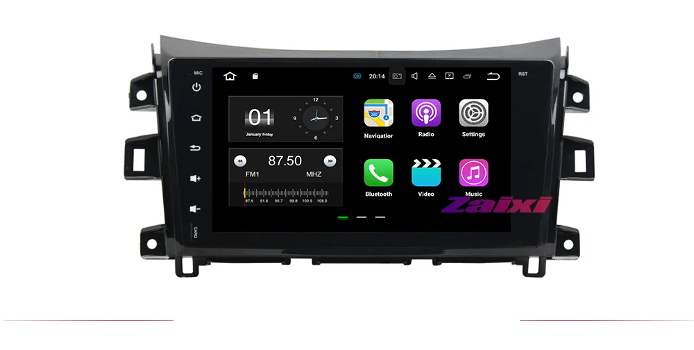 Flash Deal ZaiXi 2 DIN Auto  Player GPS Navi Navigation For Nissan Navara D23 2014~2019 Car Android Multimedia System Screen Radio Stereo 1