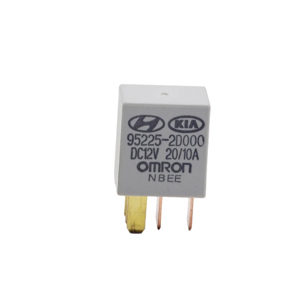 5 шт./лот автомобильное фиолетовое реле 12 В 20 А OMRON контактов серого цвета|relay 12v