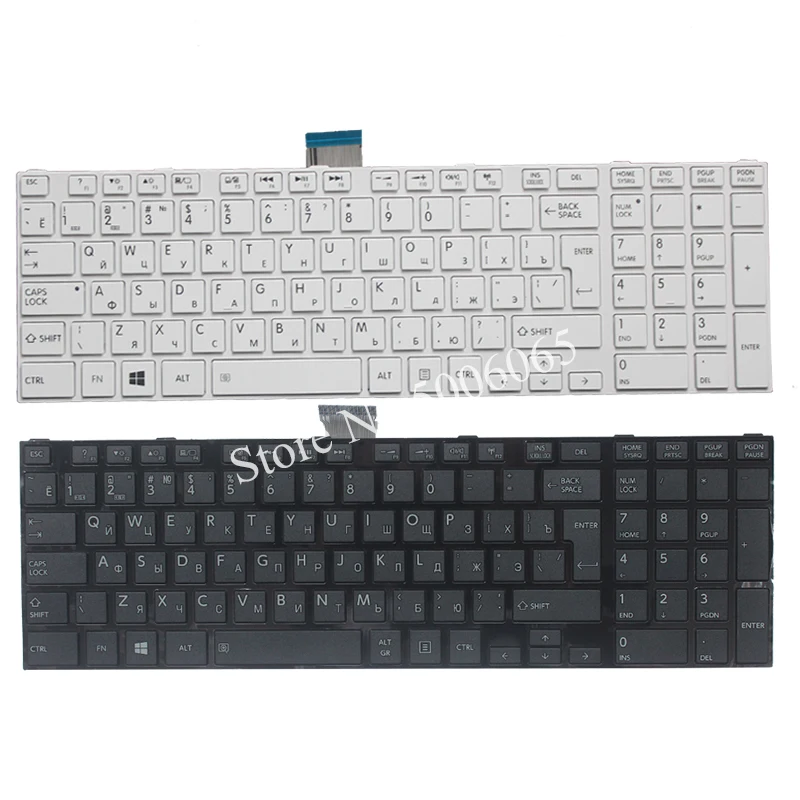 Новая русская клавиатура для ноутбука Toshiba Satellite C50 C50D C50-A C50-A506 C50D-A C55 C55T C55D C55-A C55D-A