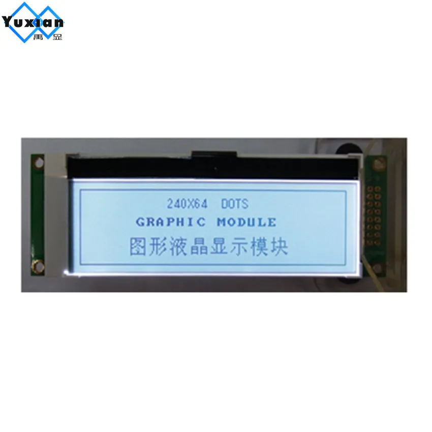 font b slim b font small mini 24064 240x64 COG LCD display graphic module white