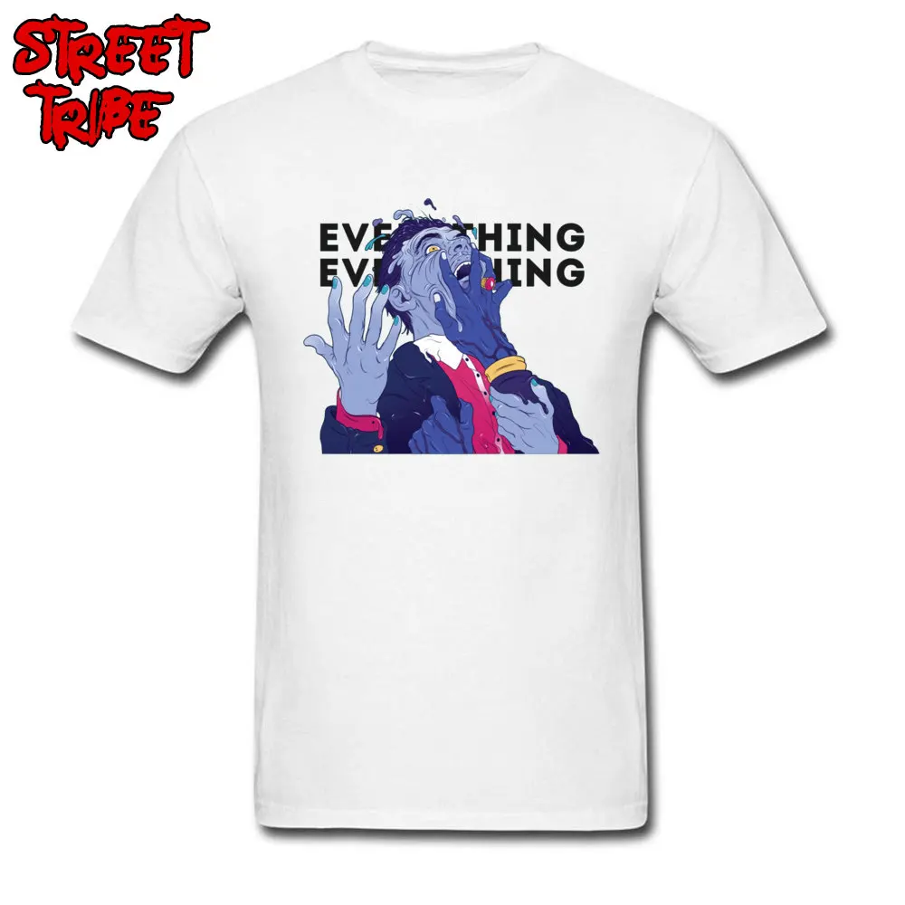 Everything Everything 3281 Top T-shirts Coupons Short Sleeve Street 100% Cotton O Neck Men Tops Shirt Tops Tees Summer/Autumn Everything Everything 3281 white