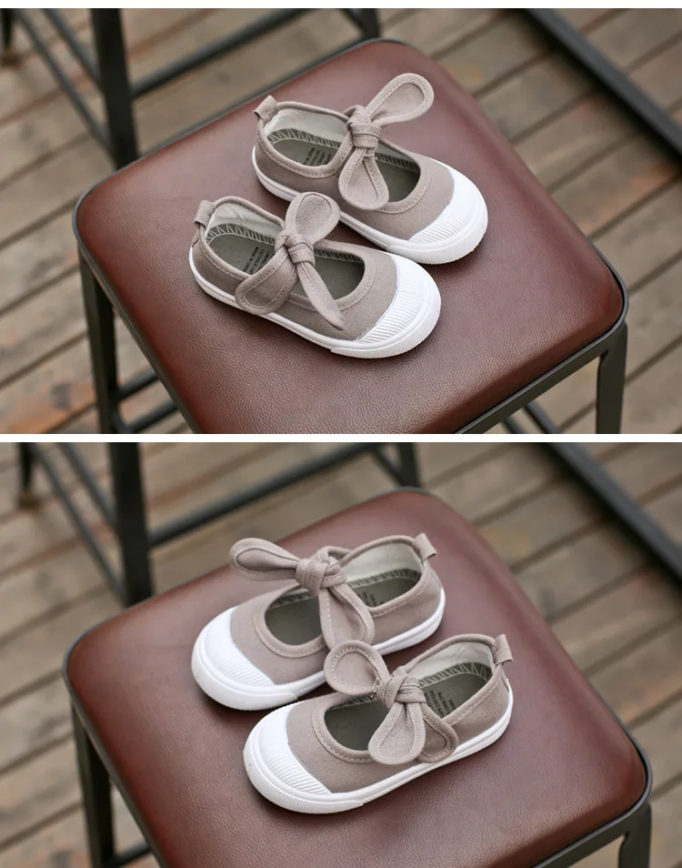 children's shoes for adults New Children Shoes Girls Canvas Shoes Fashion Bowknot Comfortable Kids Casual Shoes Sneakers Toddler Girls Princess Shoes 21-35 children's shoes for high arches