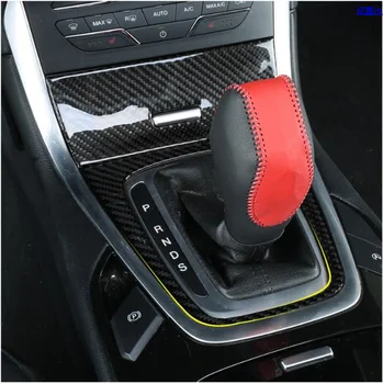 

Carbon Fibre Gear Shift Decorated Frame For Ford Edge 2015 16 17 2018 AAA193