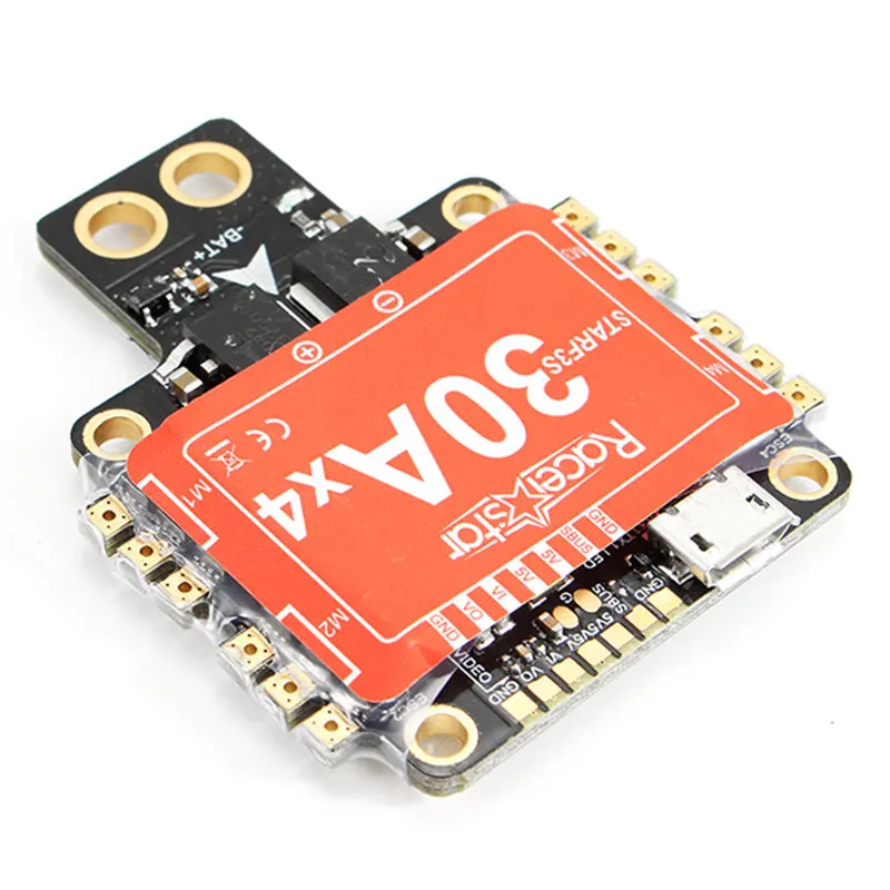 Racerstar StarF3S 30A BL_S 4 в 1 ESC 5 в BEC w/F3 Контроллер полета AIO OSD BEC Датчик тока для радиоуправляемого квадрокоптера игрушки