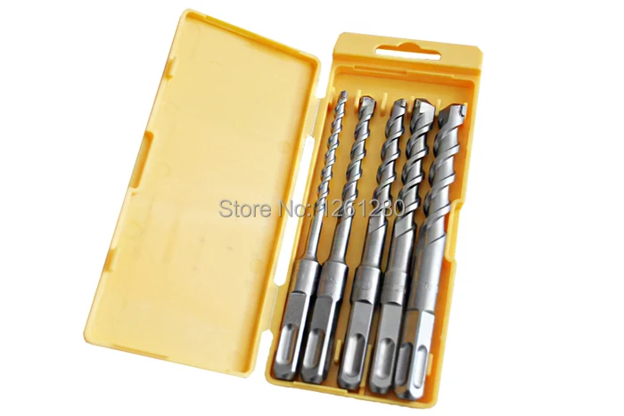 

free shipping alloy Drill Bit Power Tools set Square shank Electric Hammer drill bit set