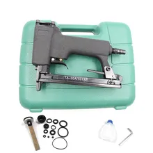 Пневматический гвоздепистолет Гладкий воздушный степлер U тип ветер инструмент для ногтей Деревообработка украшения дома не варенья пластиковый корпус упаковка