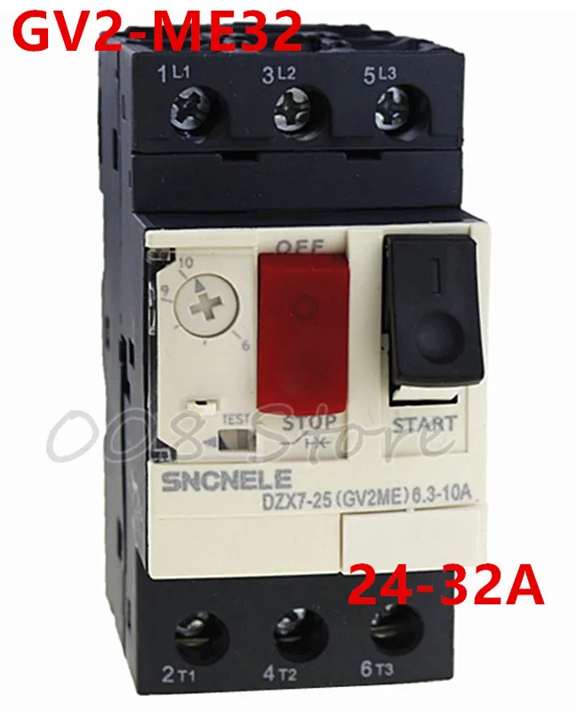 Протектор двигателя GV2 Series GV2ME32 GV2-ME32 24-32A | Строительство и ремонт