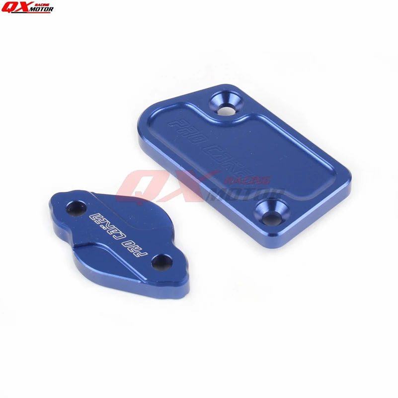 

CNC Front Rear Brake Reservoir Fluid Cover Brake pump Cover For YZ125 YZ250 YZ250F YZ450F YZ250FX Motorcycle MX Enduro Motocross