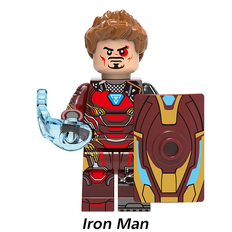 Ironman Iron man Hall of Armor Mark21 Mark85 Bricks for figures Christmas Super Heroes Building BlockS Bricks Toys For Children