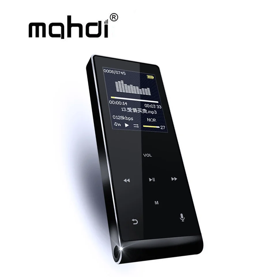 

Mahdi M290 Bluetooth HIFI MP4 Player 8G Touch Screen Shatterproof Scratch Resistant Pedo Meter Recorder E-Book Video