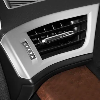 

ABS Matte For Toyota Alphard 2016 2017 2018 car styling auto accessories Car left and right air outlet Cover Trim sticker 2pcs