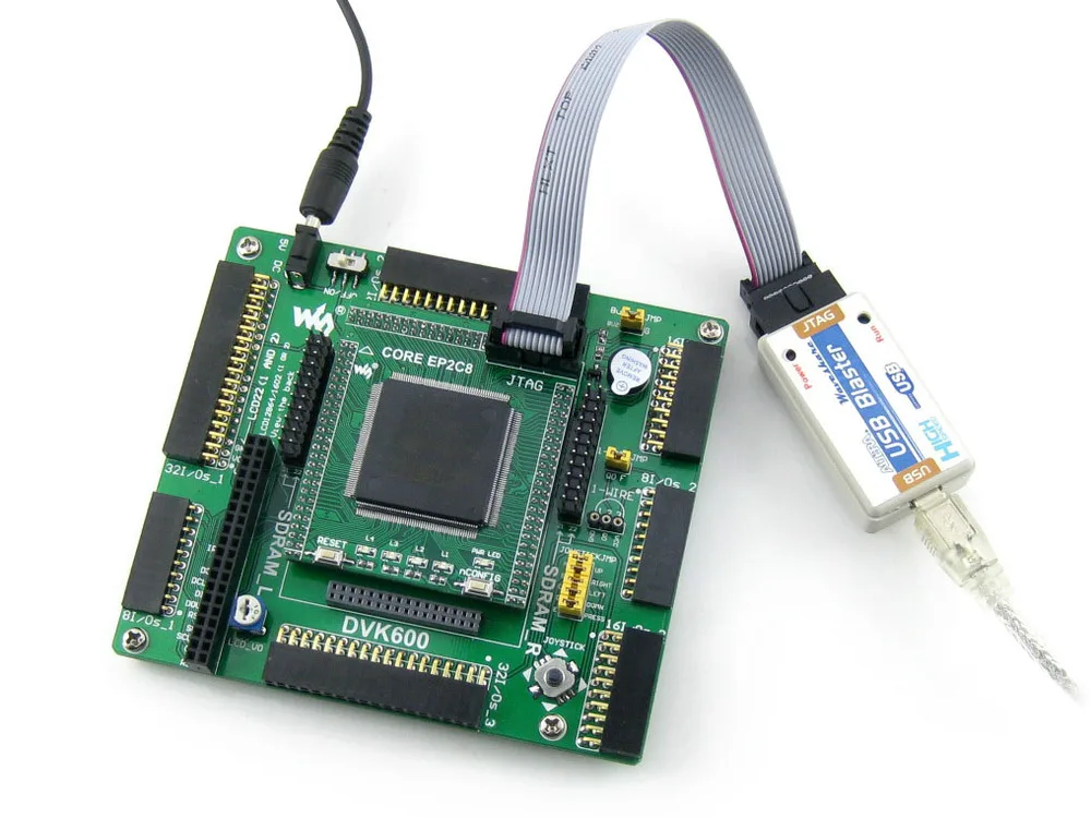 Altera циклонная плата EP2C8Q208C8N EP2C8 ALTERA Cyclone II FPGA комплект оценочной платы для разработки все I/Os = стандарт OpenEP2C8-C